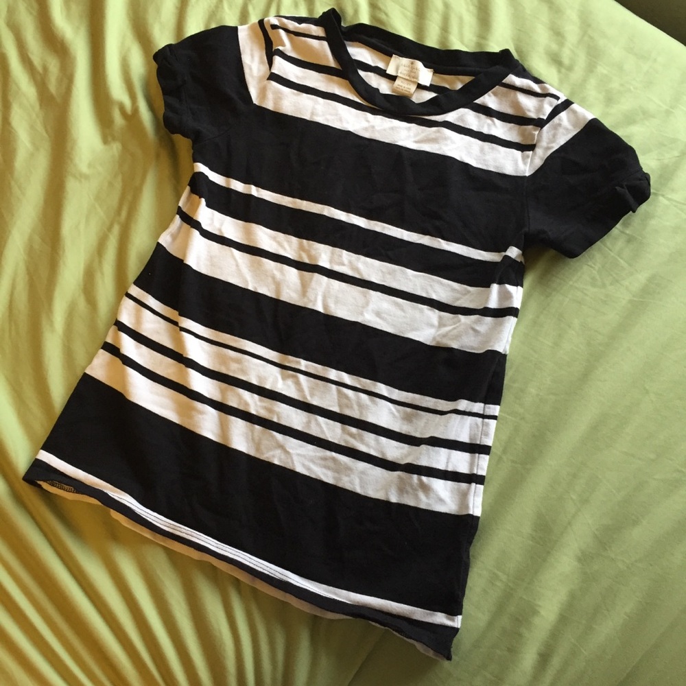 Kate ♠️ Striped Bow Tee